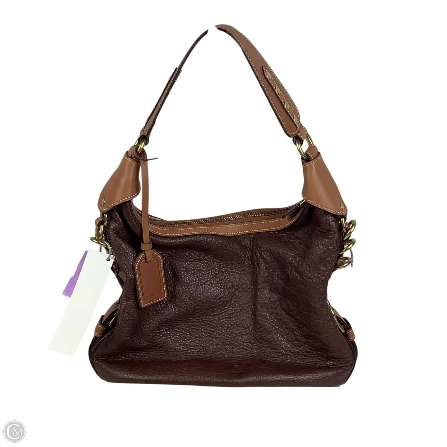 Handbag Leather by Ghurka, Size: Medium