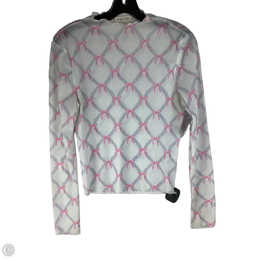 Top Long Sleeve By Main Strip In Floral Print, Size: S