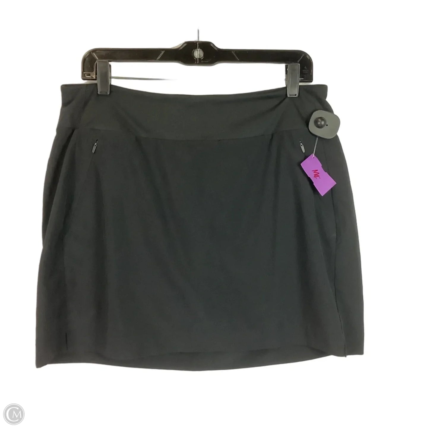 Athletic Skort By Athleta In Black, Size: 12