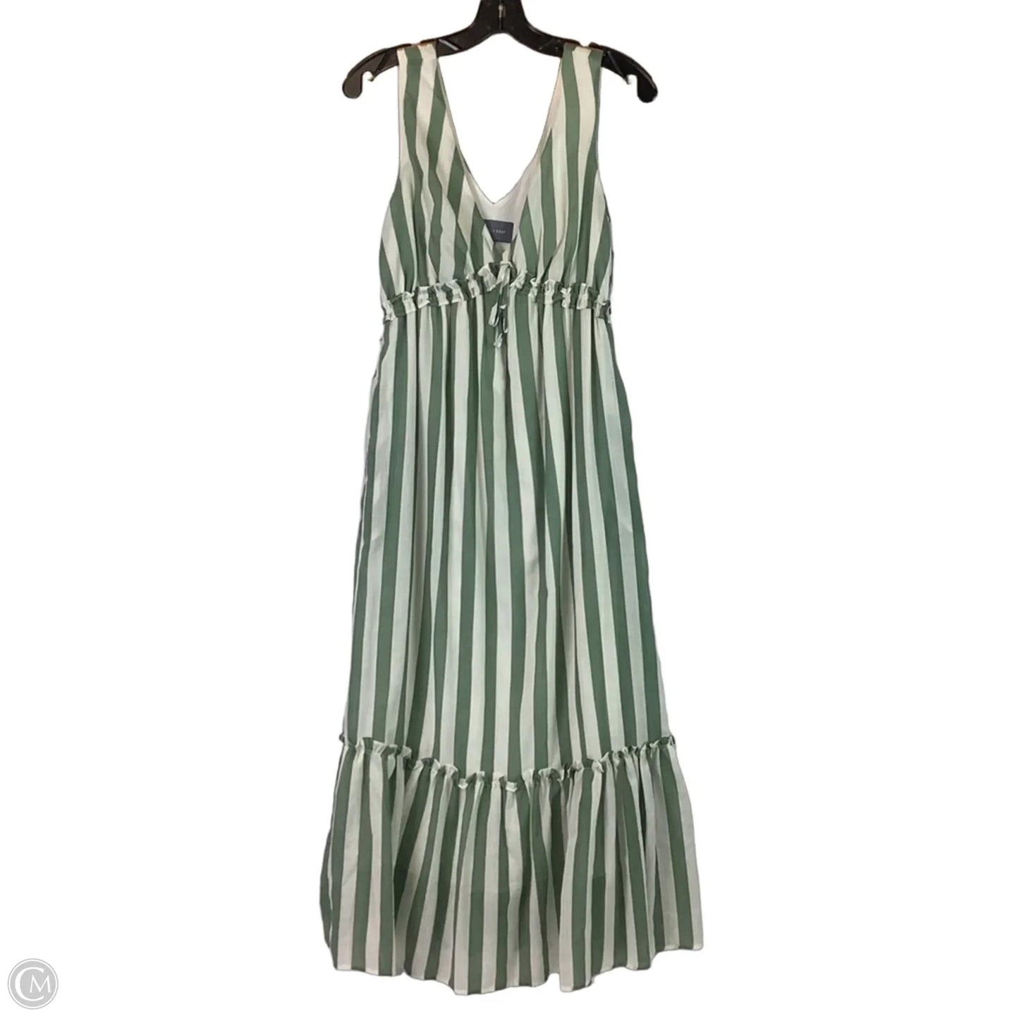 Dress Casual Maxi By Cmc In Green, Size: S