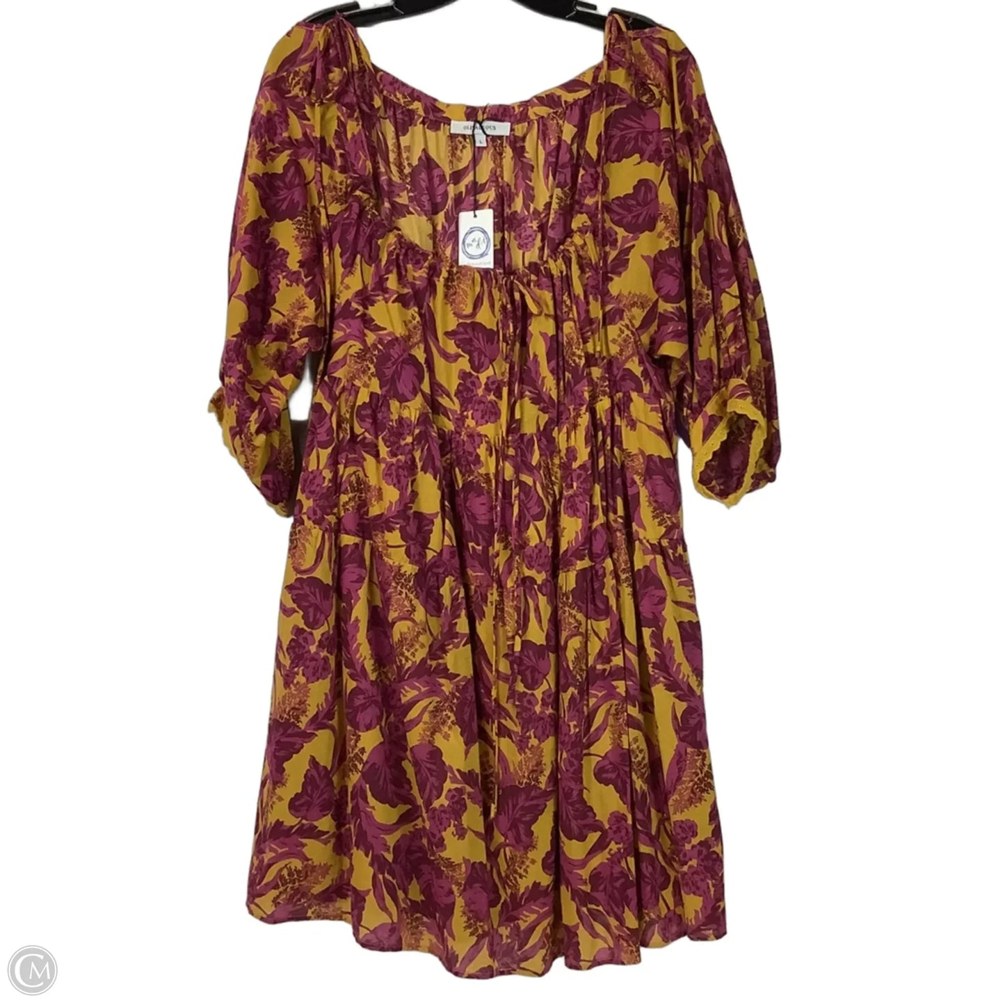 Dress Casual Short By Olivaceous In Purple, Size: L