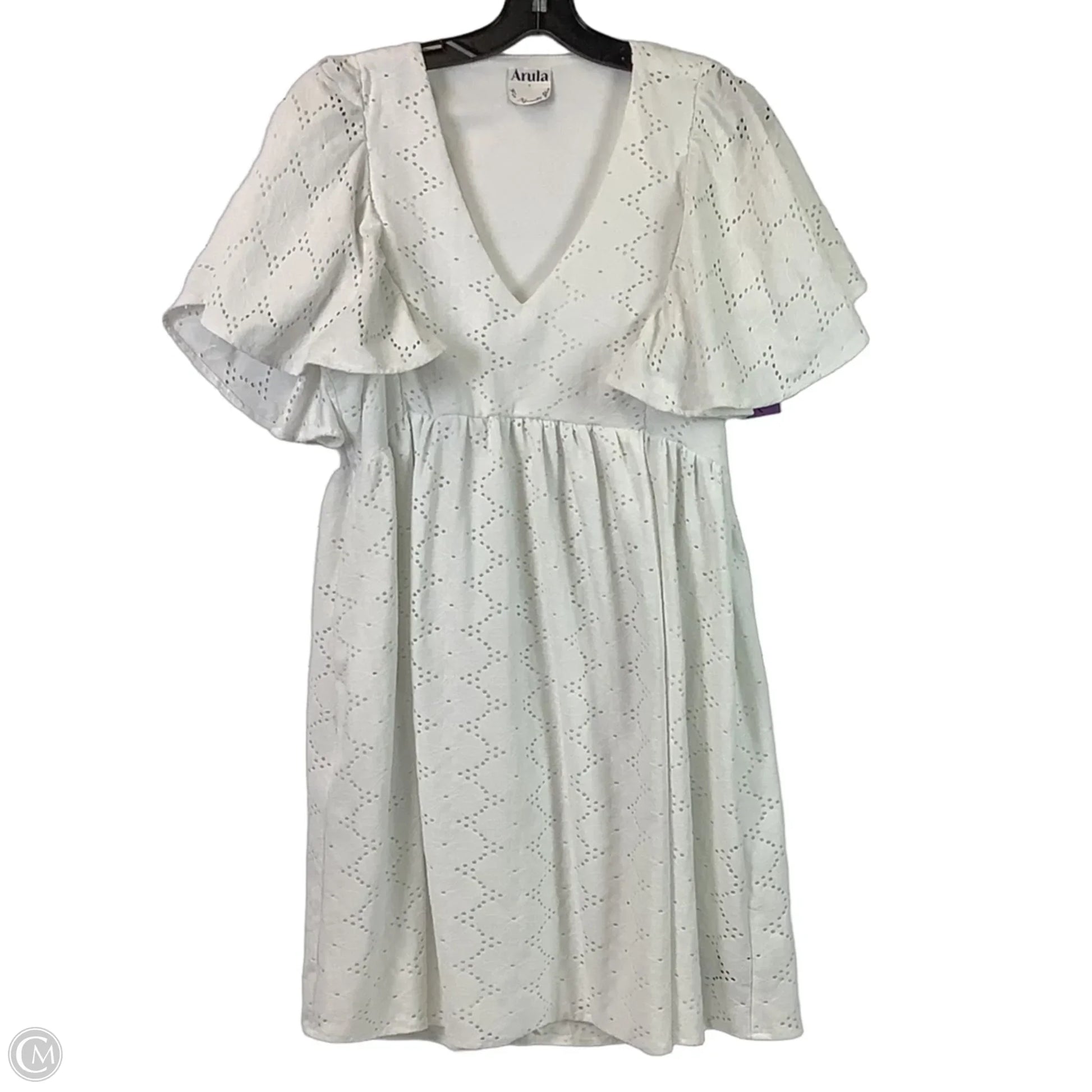 Dress Casual Short By Arula In White, Size: Xl