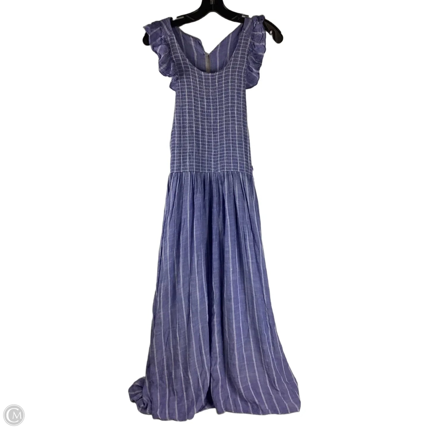 Dress Casual Maxi By Free People In Blue, Size: L