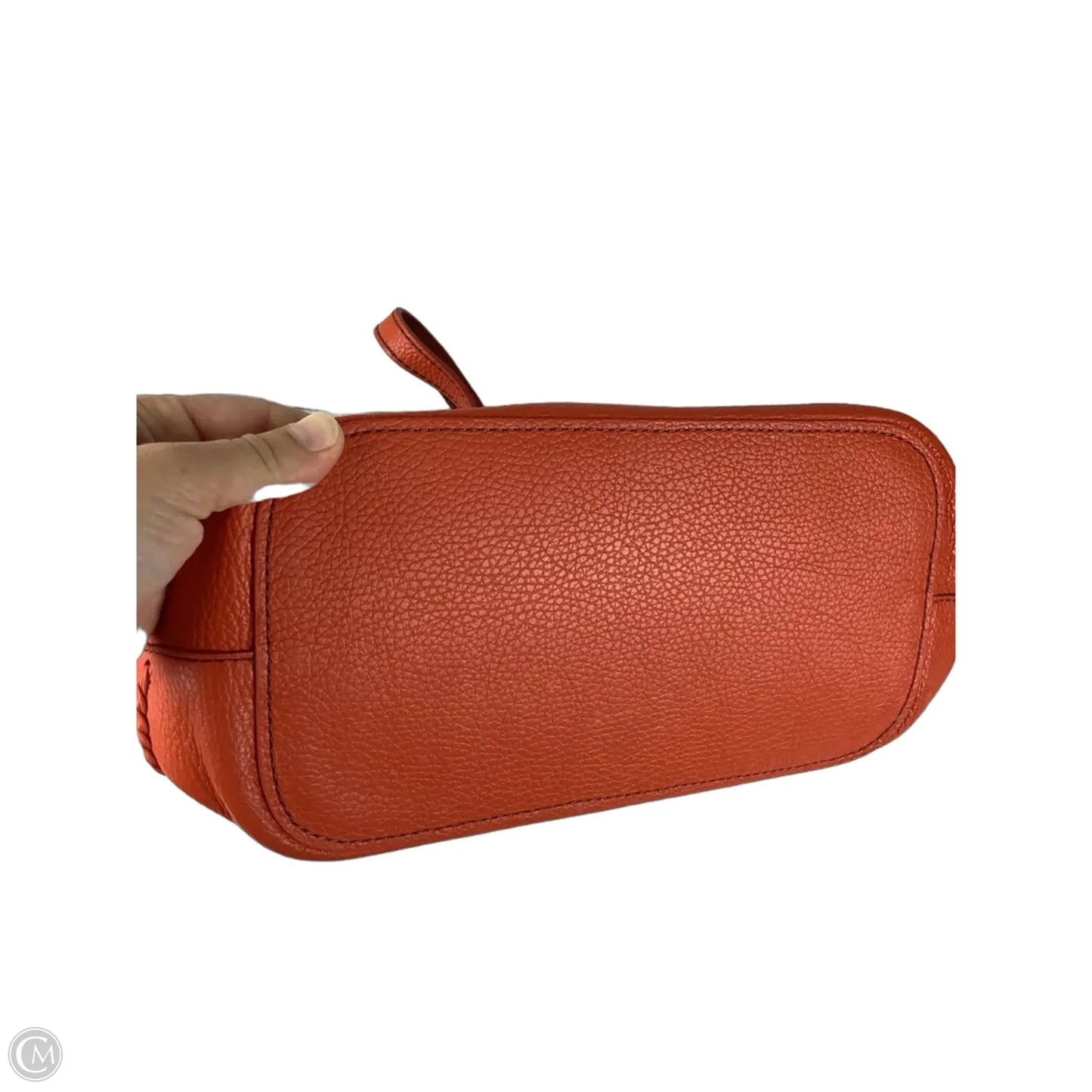 Handbag Leather By Brighton, Size: Medium