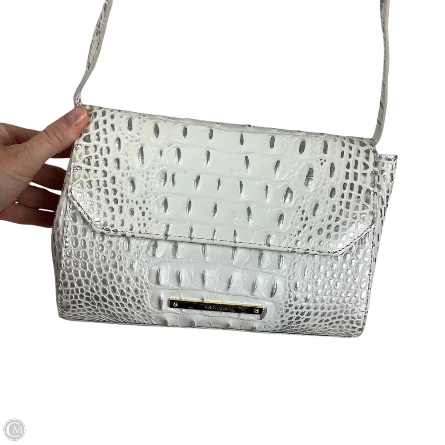 Handbag Designer By Brahmin, Size: Small