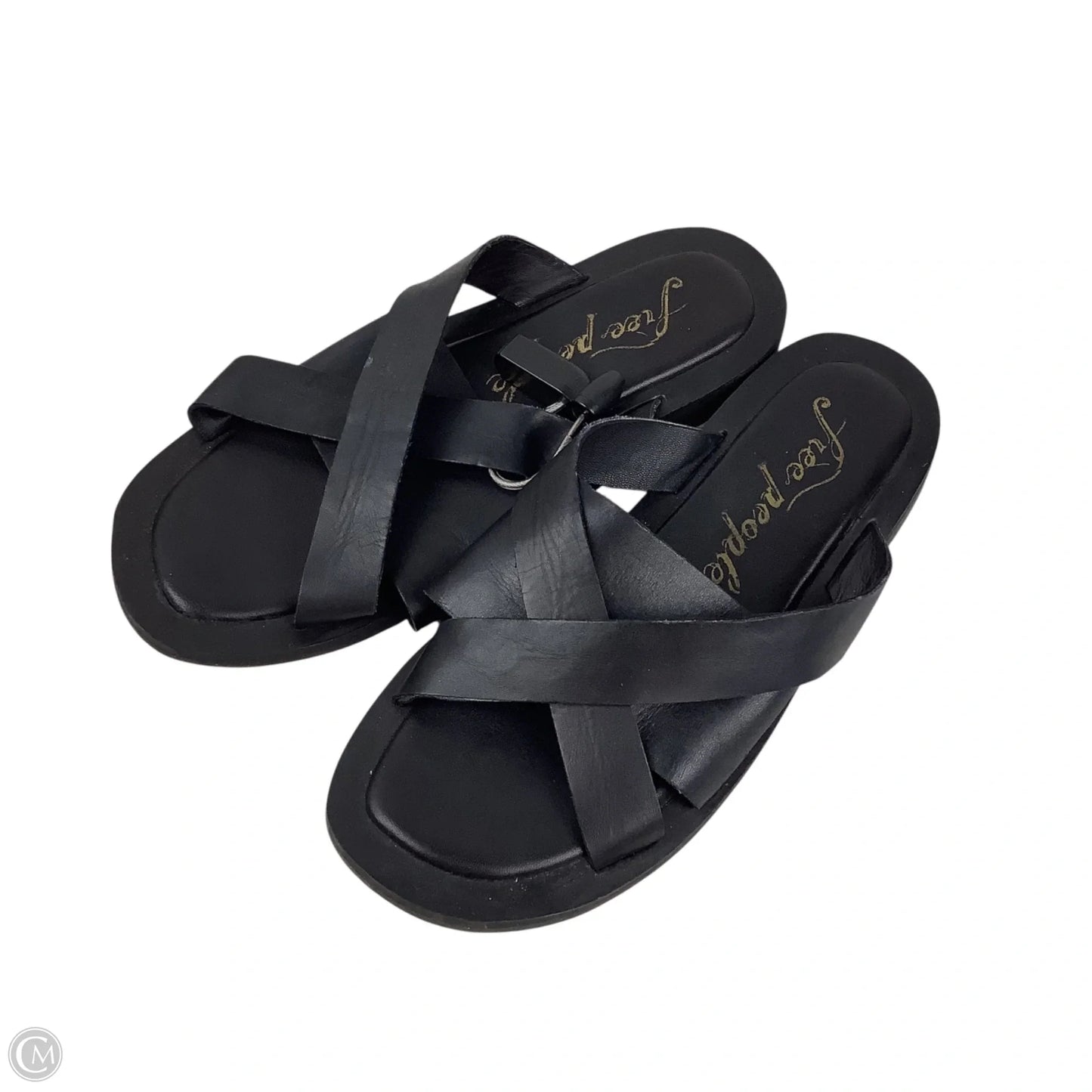 Sandals Flats By Free People In Black, Size: 37