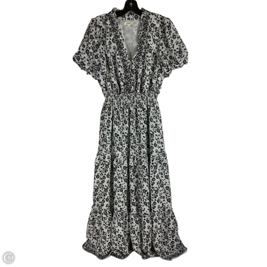 Dress Casual Maxi By Max Studio In Black & White, Size: L