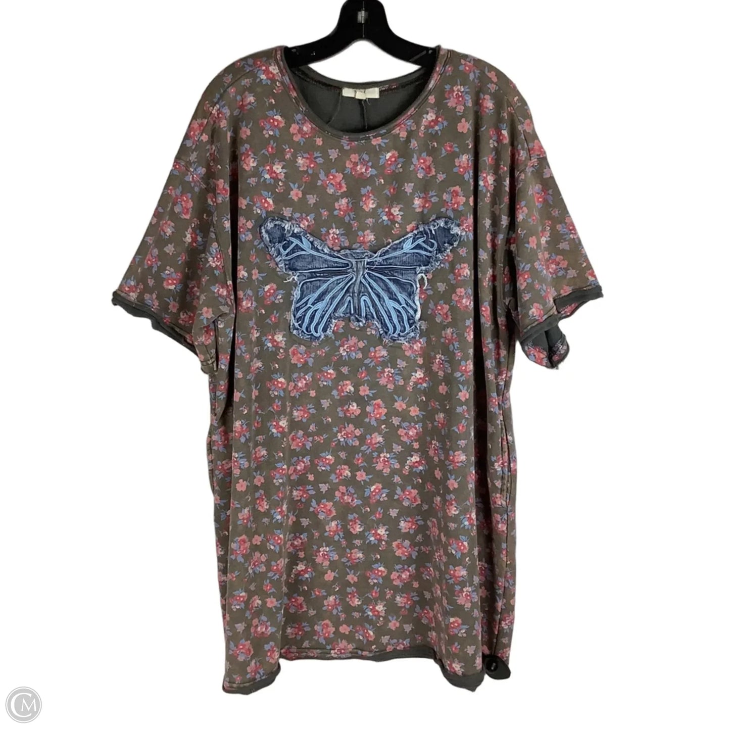 Dress Casual Short By Easel In Floral Print, Size: L