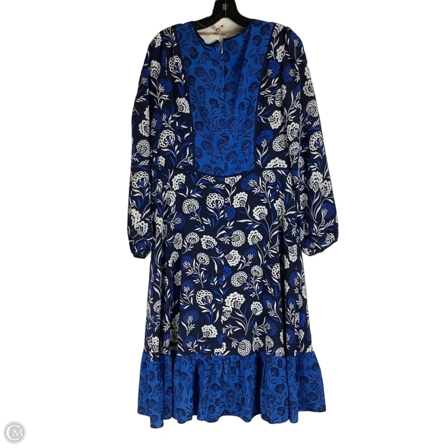 Dress Casual Maxi By Draper James In Blue, Size: 12