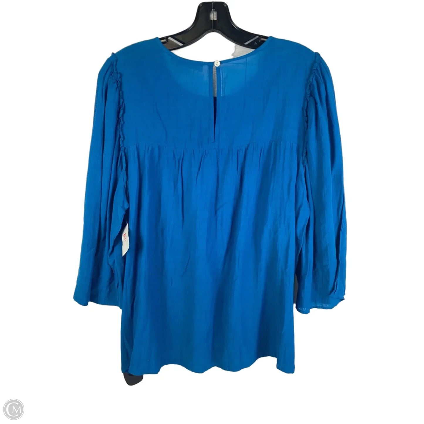 Top Long Sleeve By Loft In Blue, Size: L