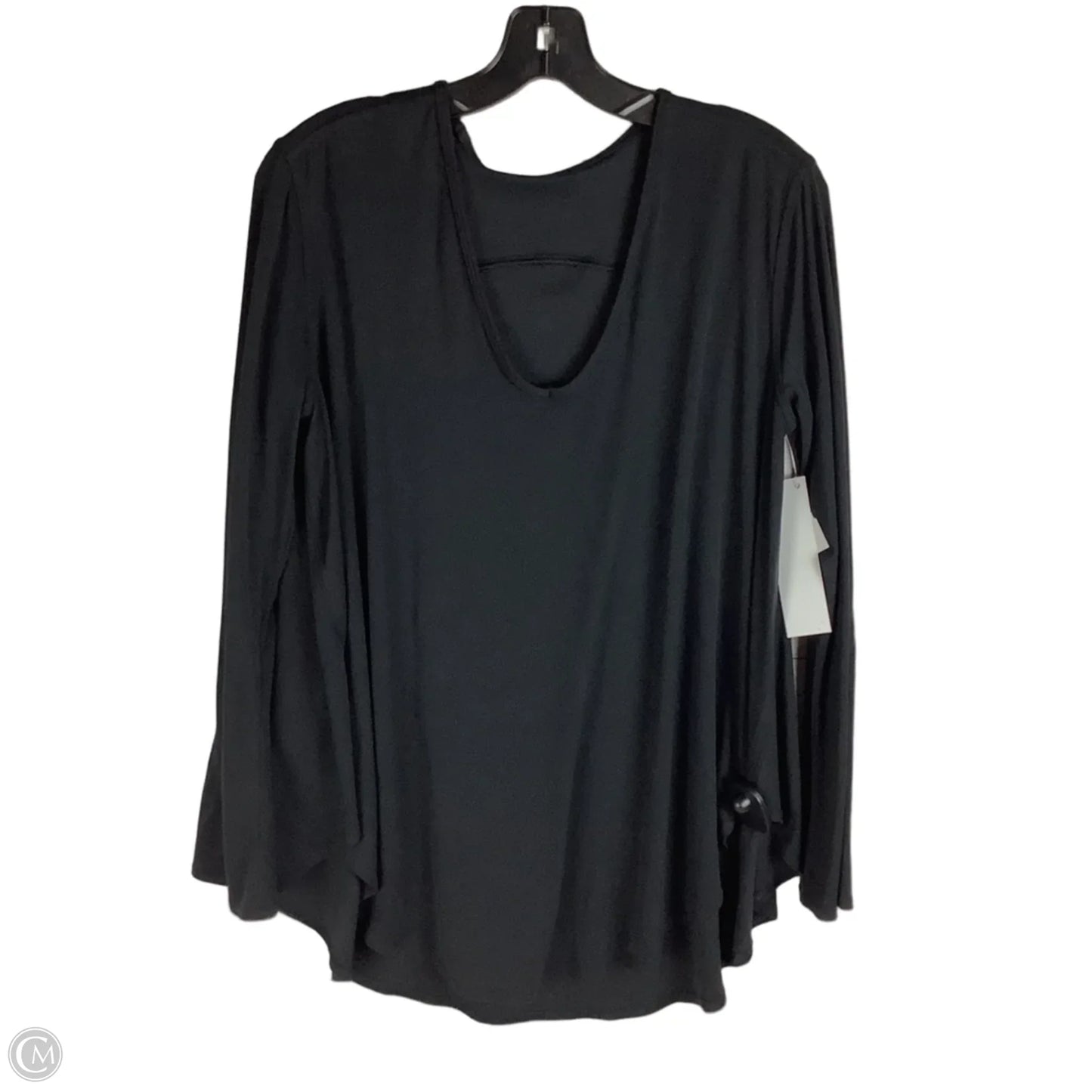 Athletic Top Long Sleeve By Lululemon In Black, Size: Estimated L