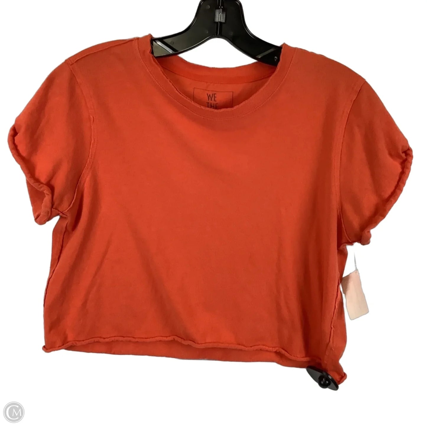 Top Short Sleeve Basic By We The Free In Orange, Size: Xs