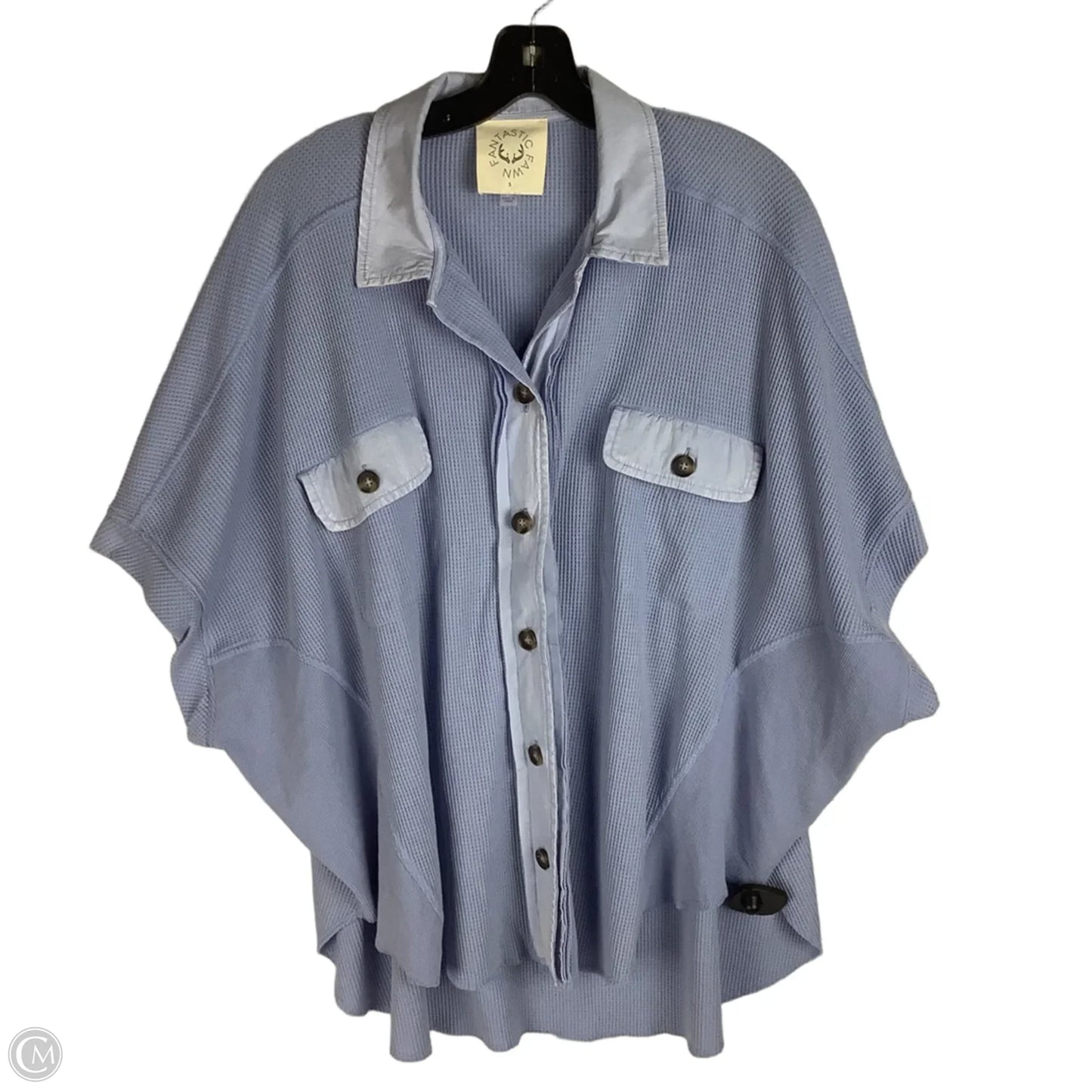Top Short Sleeve By Fantastic Fawn In Purple, Size: S