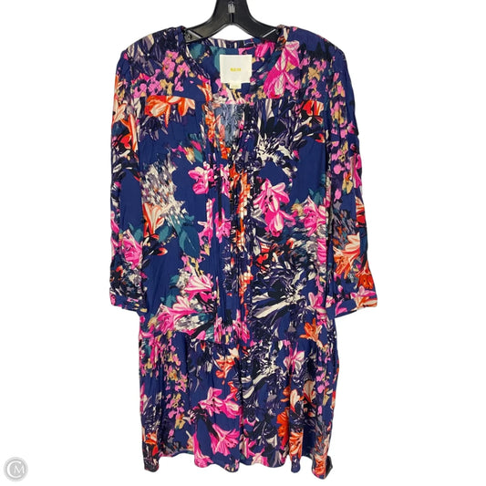 Dress Casual Midi By Maeve In Floral Print, Size: L