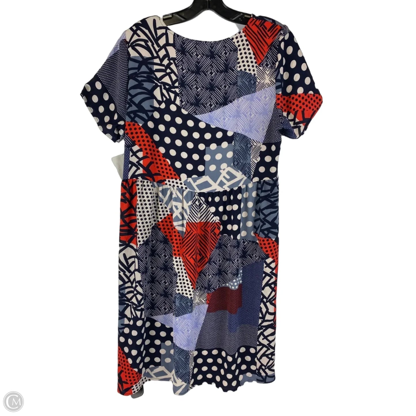 Dress Work By Anthropologie In Polkadot Pattern, Size: M