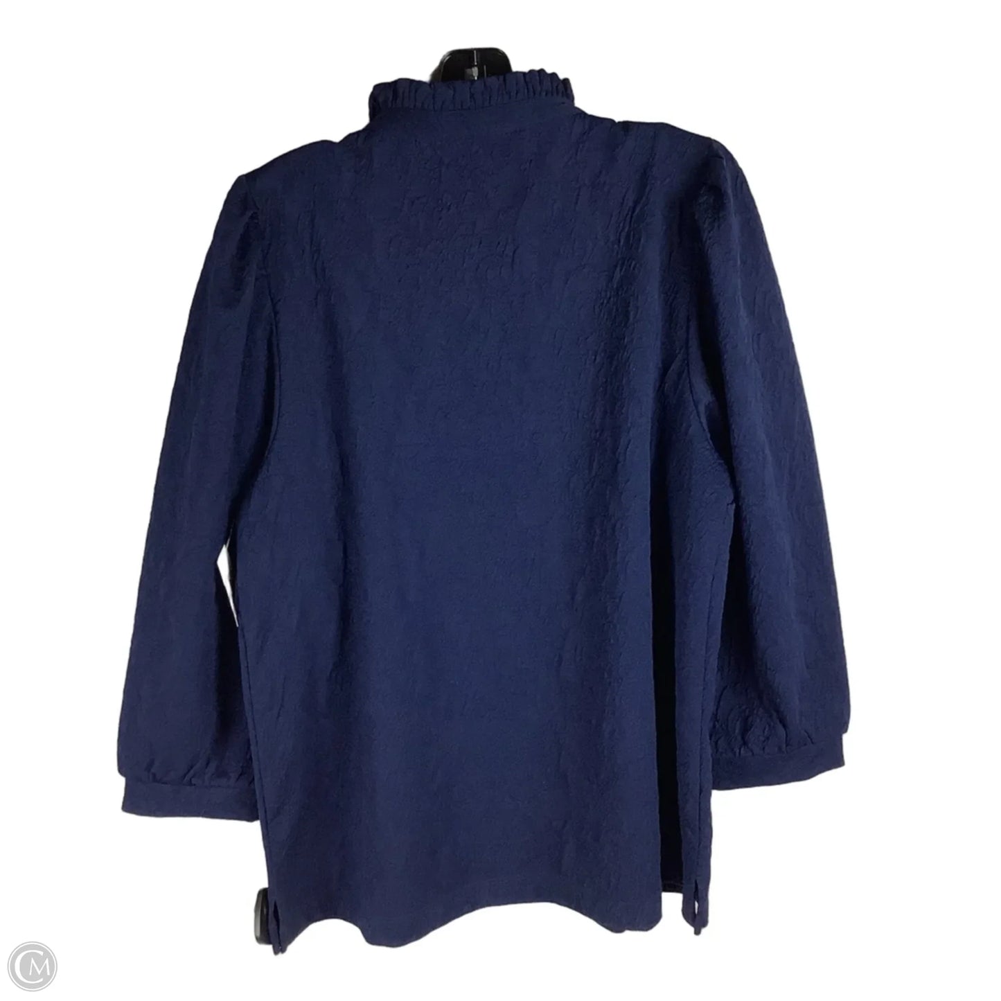 Top Short Sleeve By Crown And Ivy In Navy, Size: Xl