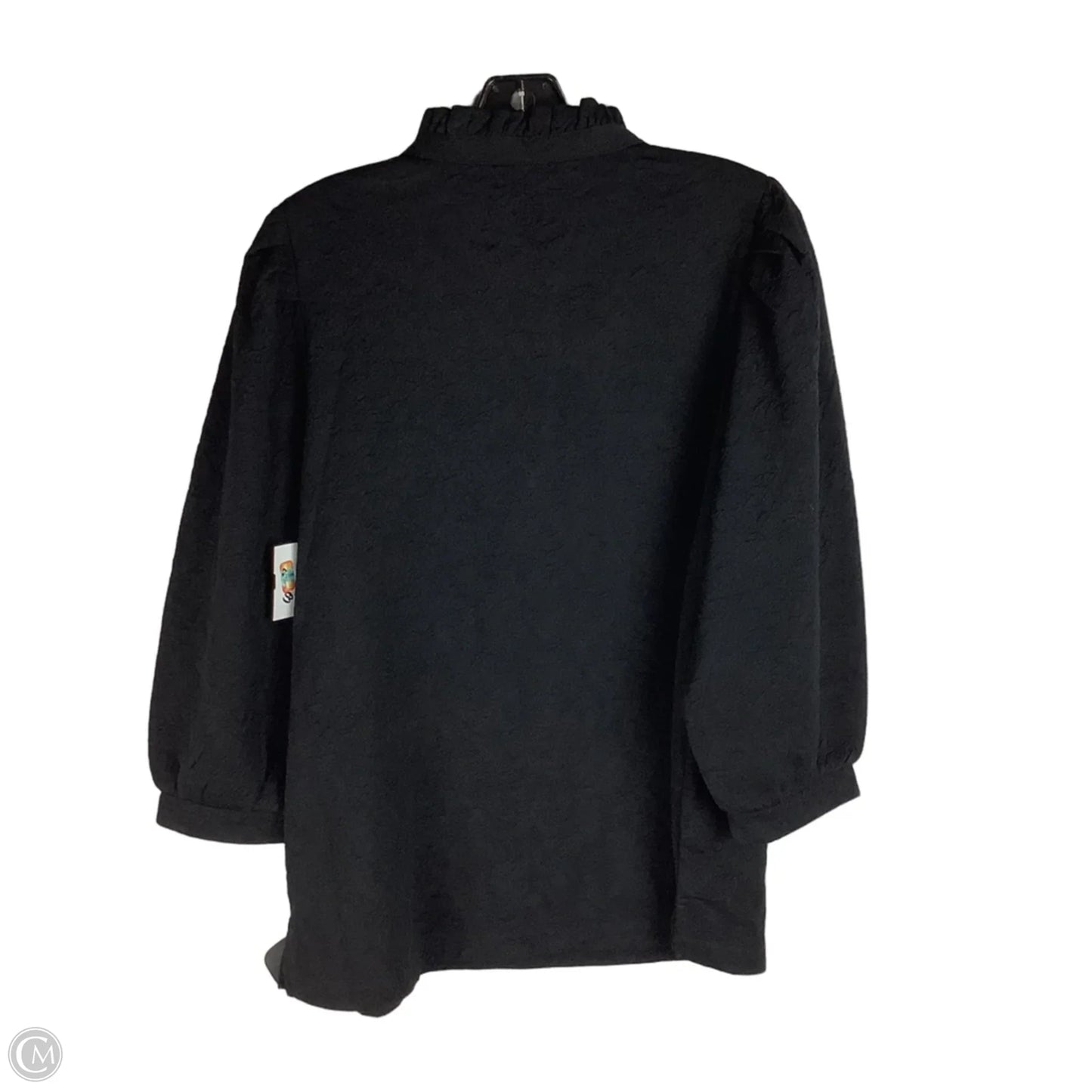 Top Short Sleeve By Crown And Ivy In Black, Size: L