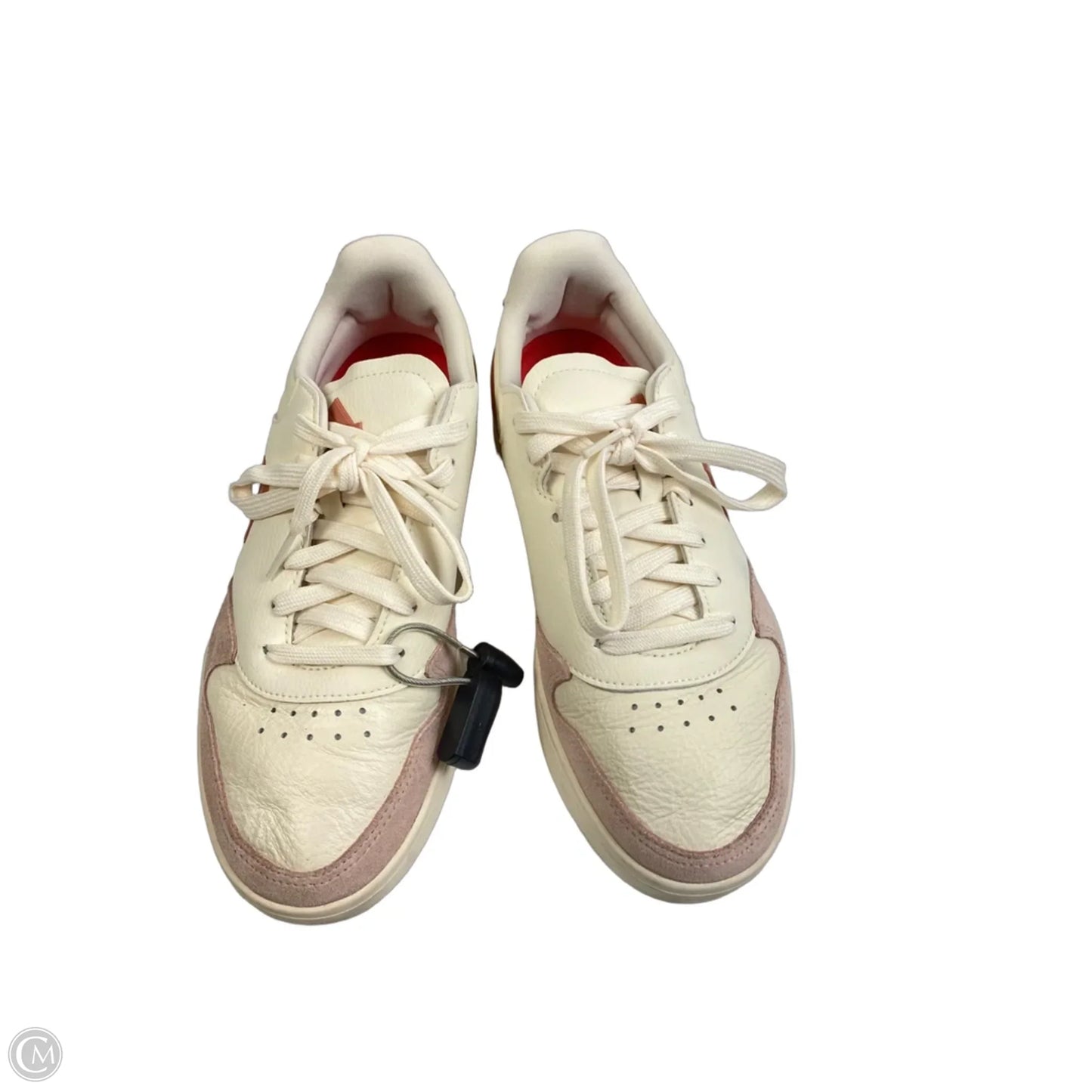 Shoes Sneakers By Adidas In Cream & Pink, Size: 8
