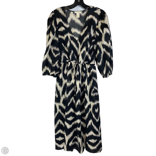 Dress Casual Maxi By H&m In Black, Size: Xs