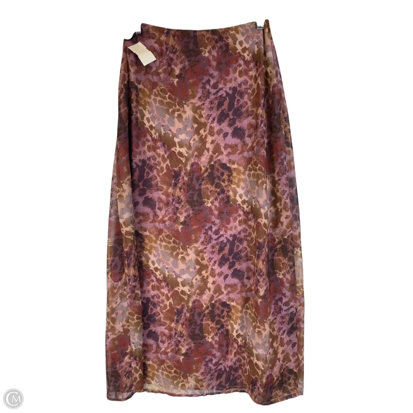 Skirt Maxi By Vestique In Purple, Size: M