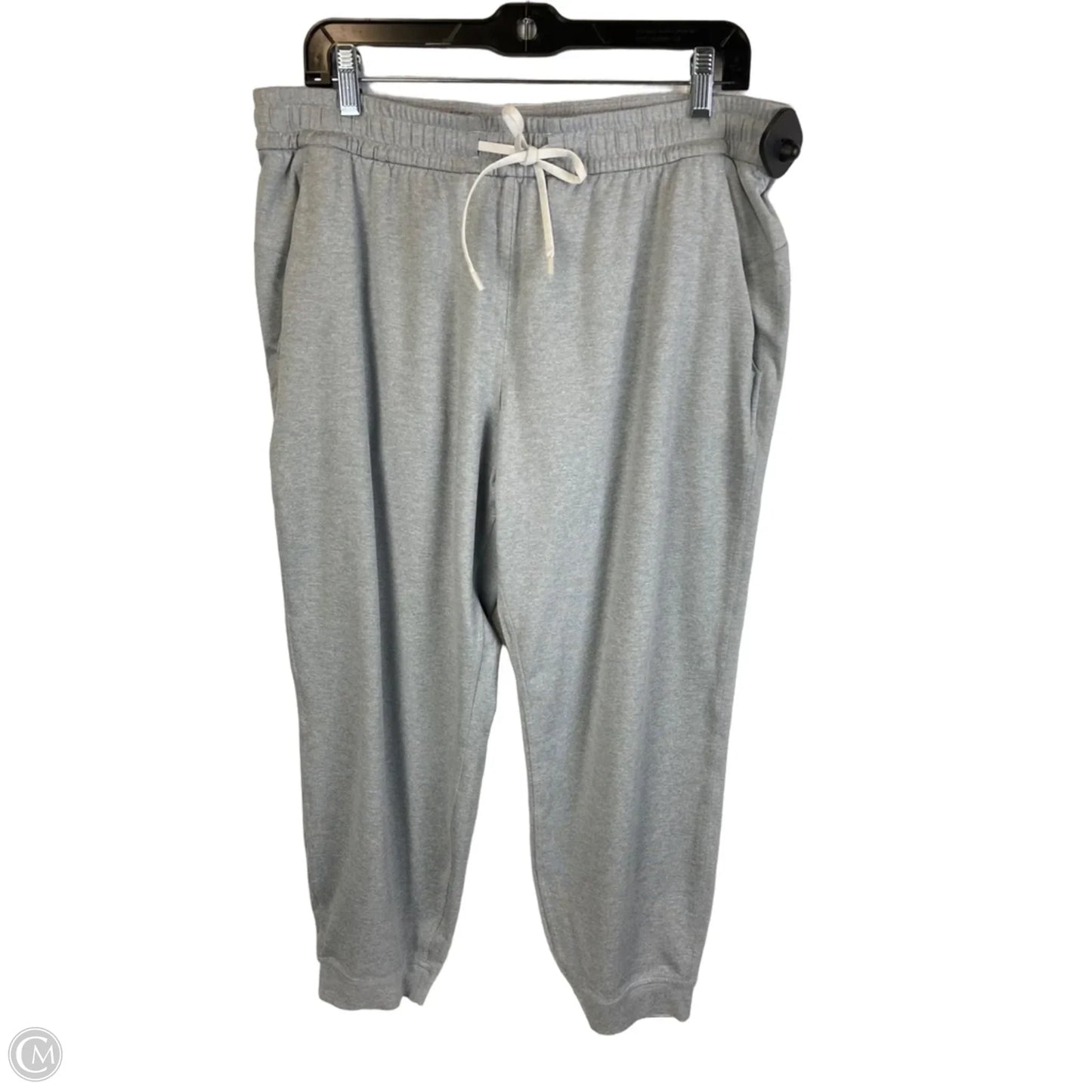 Athletic Pants By Lululemon In Grey, Size: 12