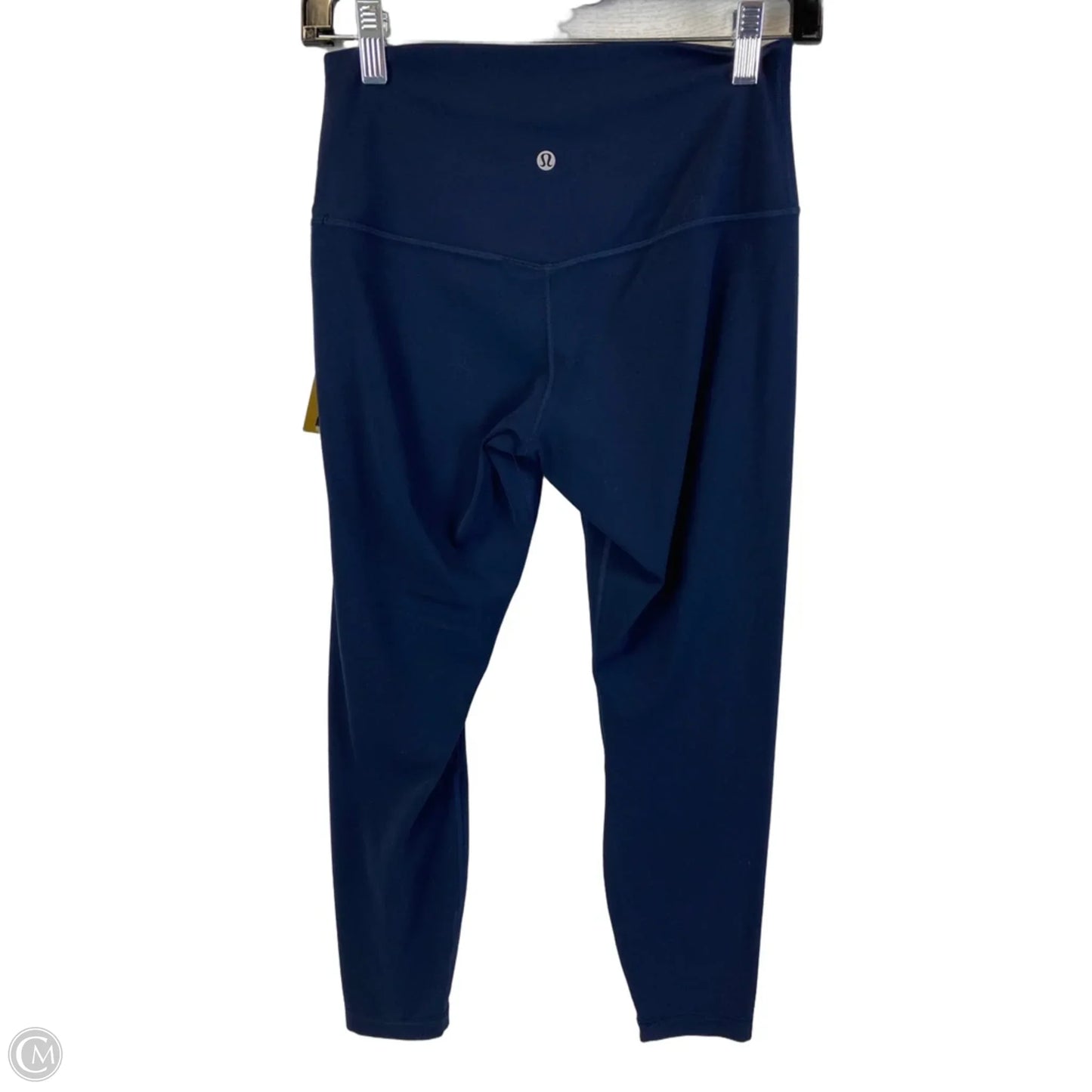 Athletic Leggings Capris By Lululemon In Navy, Size: 8