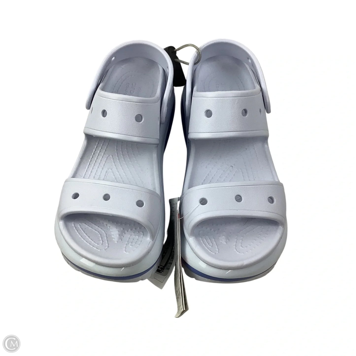 Sandals Sport By Crocs In Blue, Size: 8