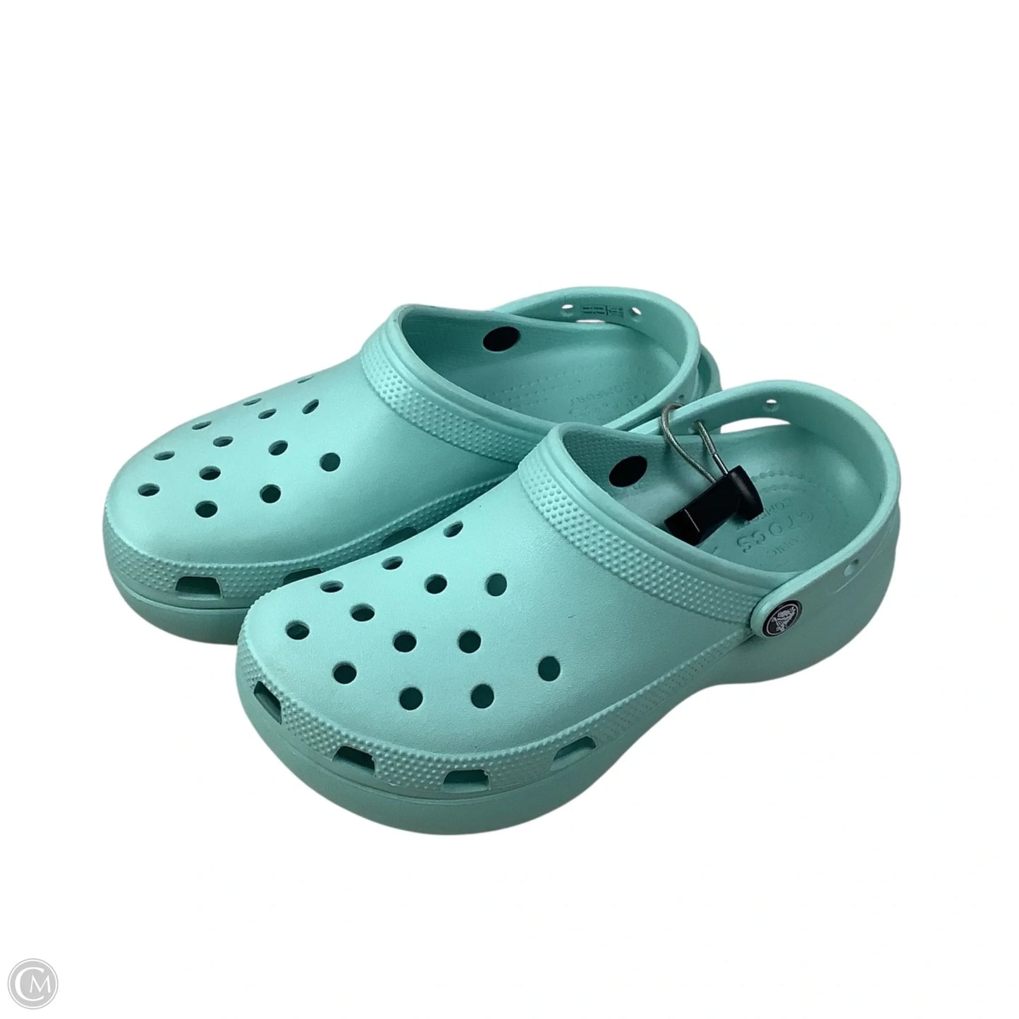 Sandals Sport By Crocs In Blue, Size: 8