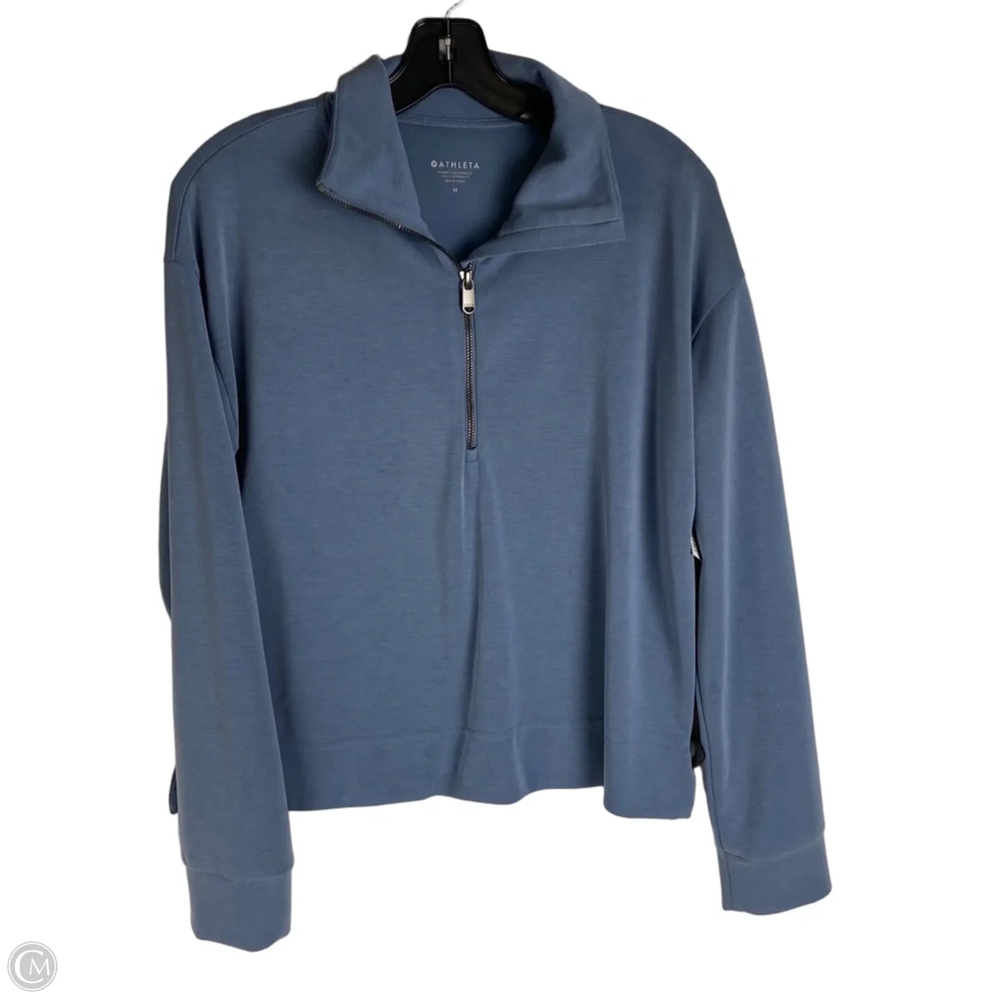 Athletic Sweatshirt Crewneck By Athleta In Blue, Size: M