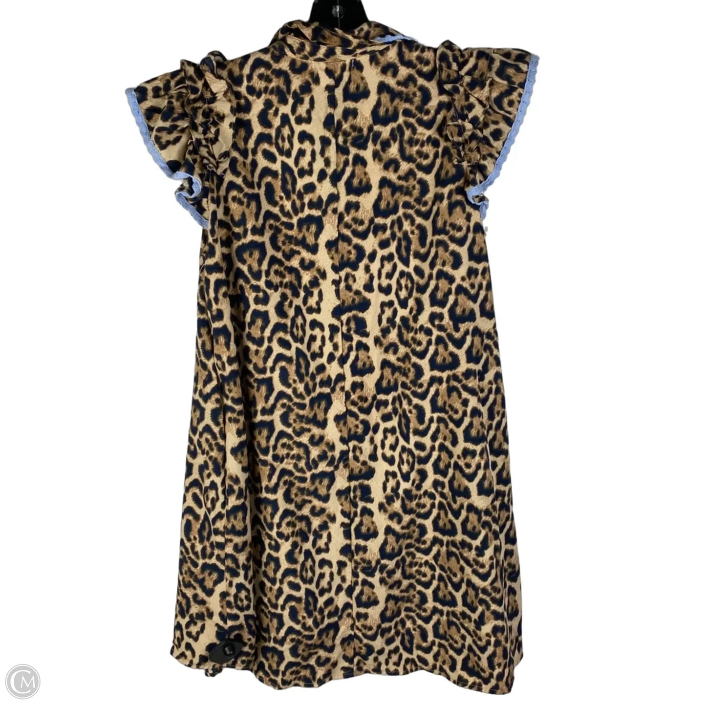 Dress Casual Short By Anniewear In Animal Print, Size: S