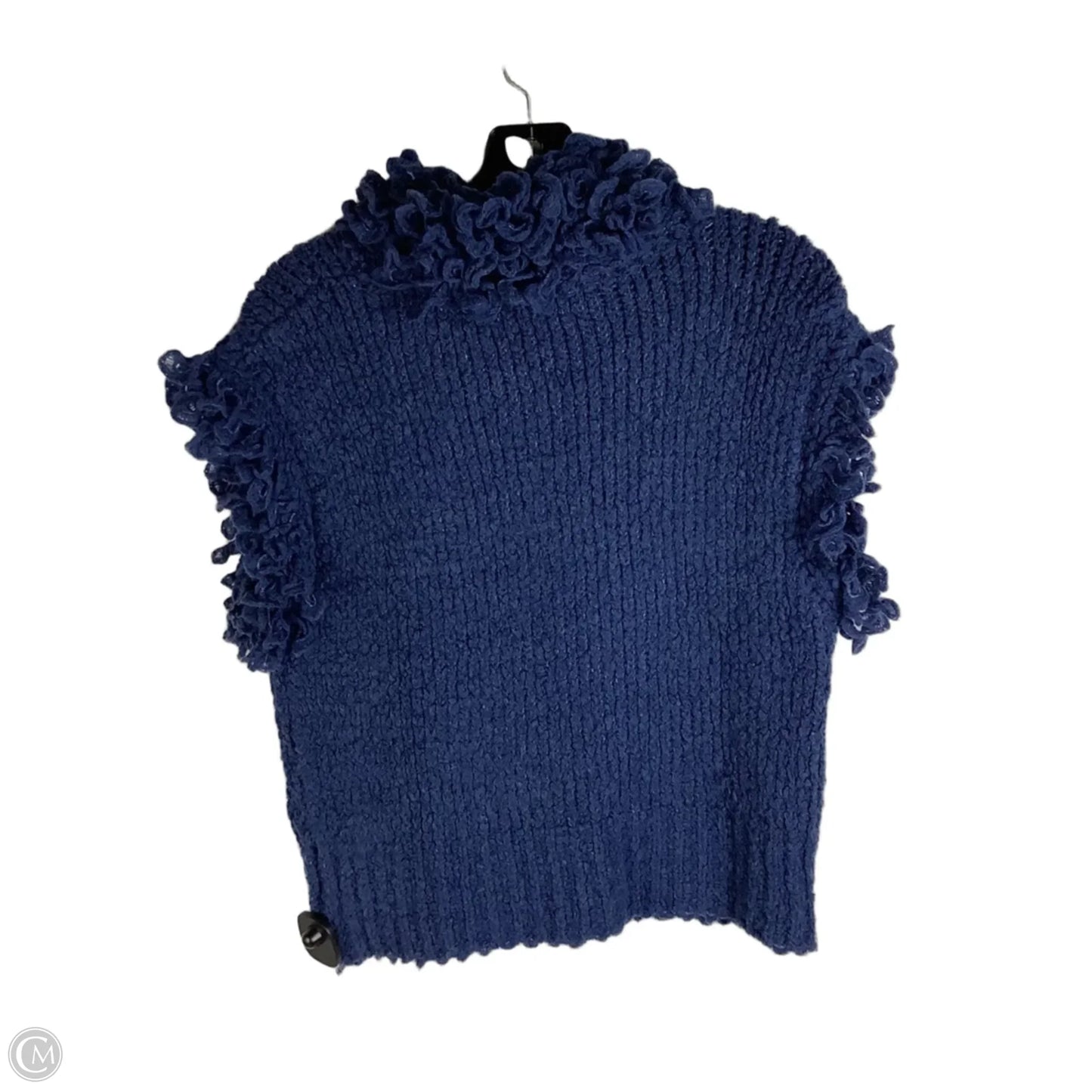 Vest Sweater By Zara In Blue, Size: S