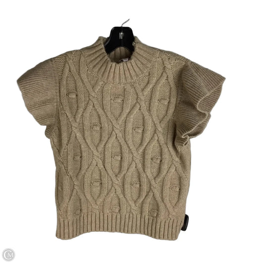 Vest Sweater By J.marie In Brown, Size: Xs