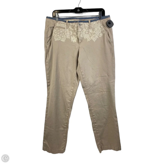 Pants Other By Pilcro In Taupe, Size: 10