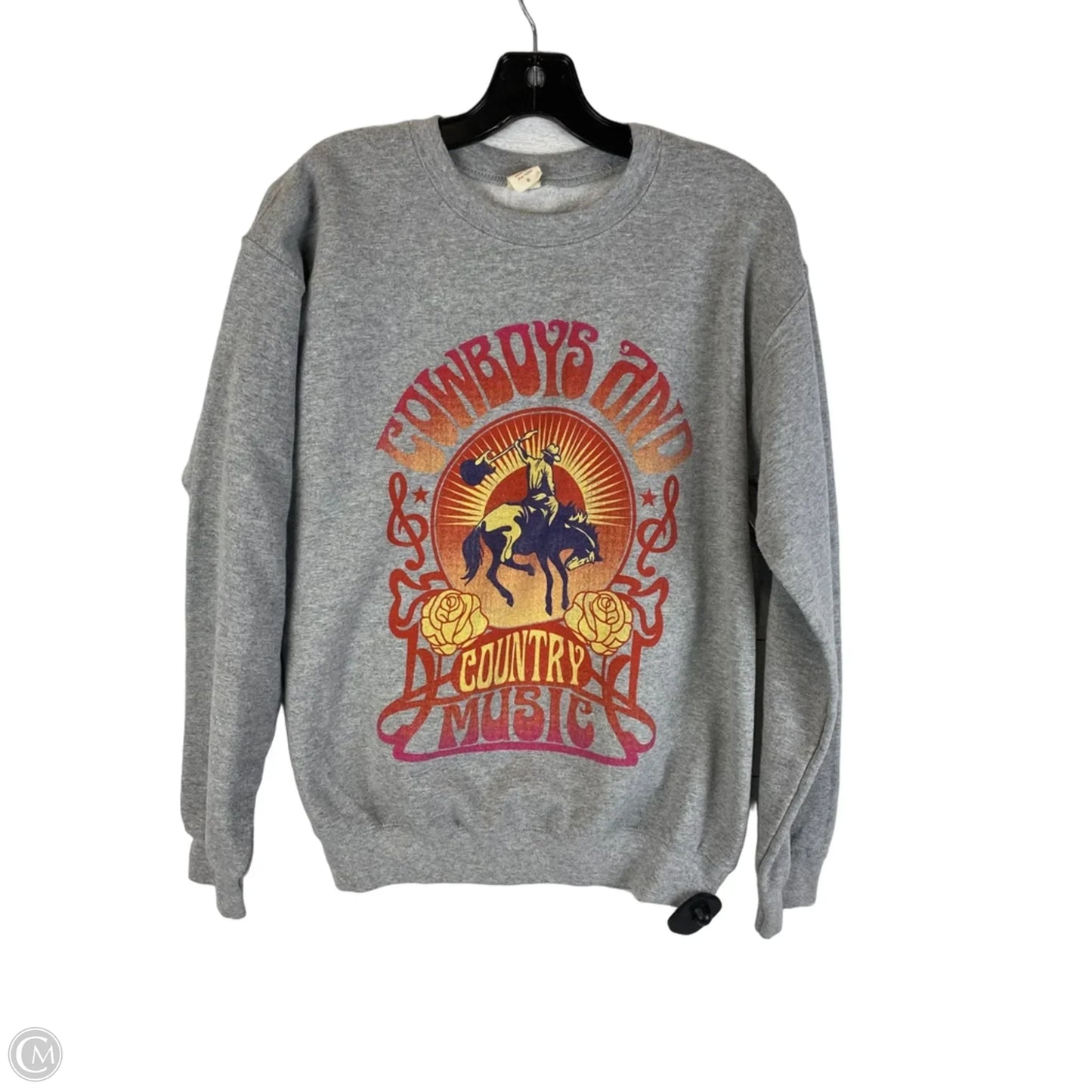 Sweatshirt Collar By Altard State In Grey, Size: S