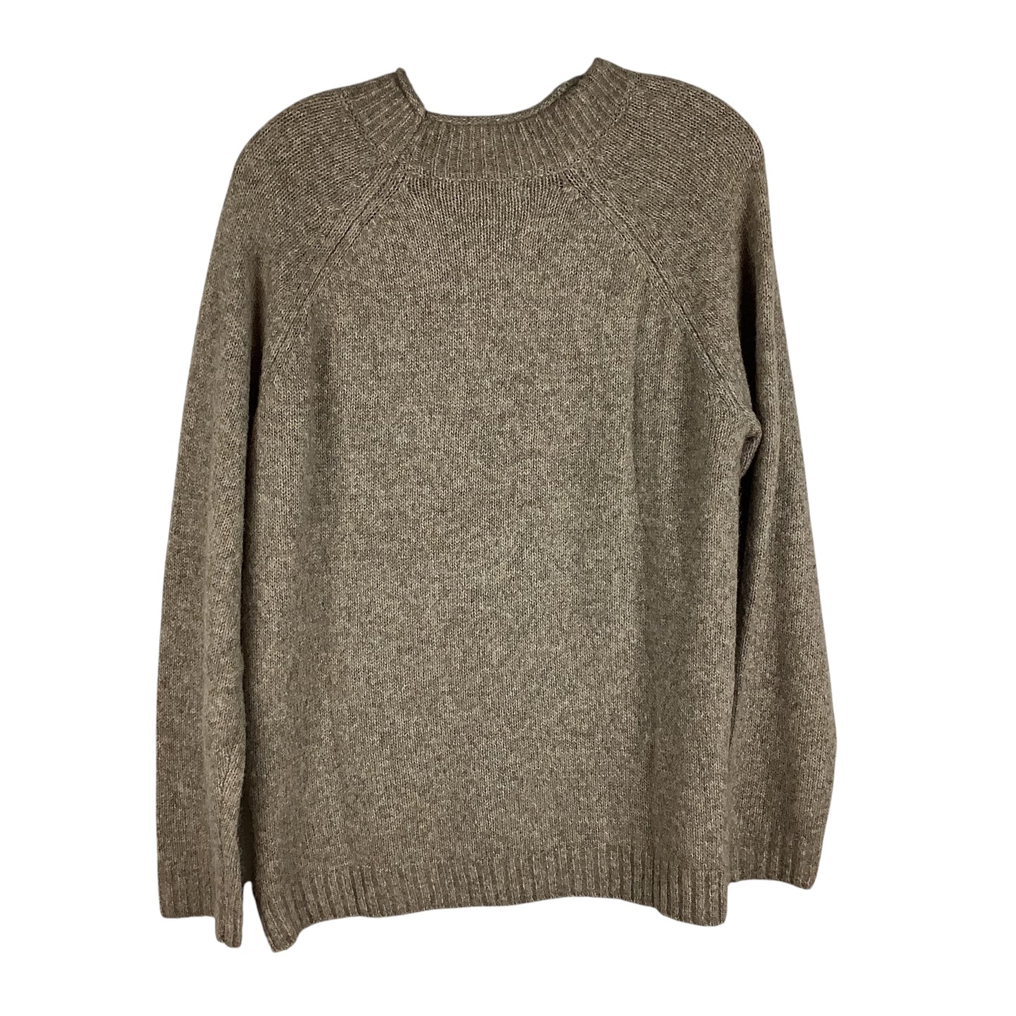 Sweater By Croft And Barrow In Beige, Size: L