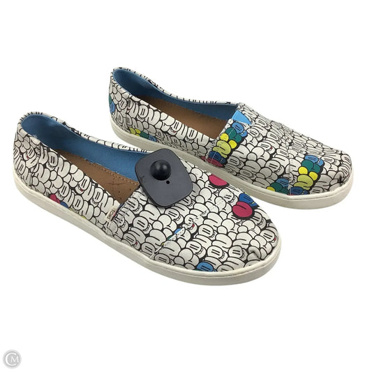 Shoes Flats By Toms In Multi-colored, Size: 6Y/ Women’s 8