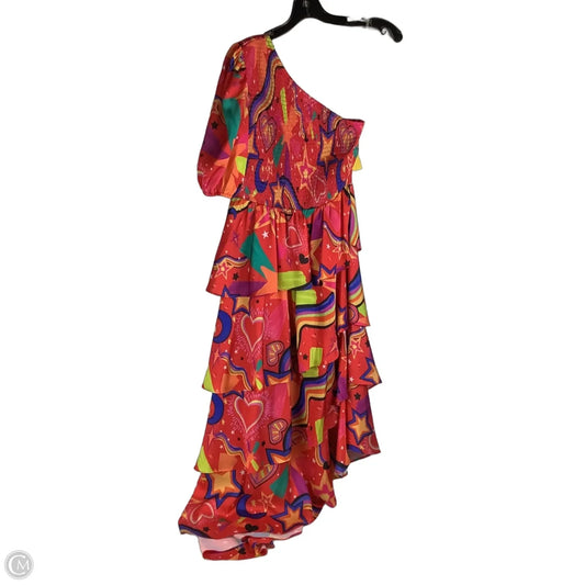Dress Casual Maxi By Cmc In Multi-colored, Size: S