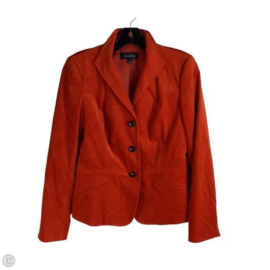 Blazer By Talbots In Orange, Size: 2