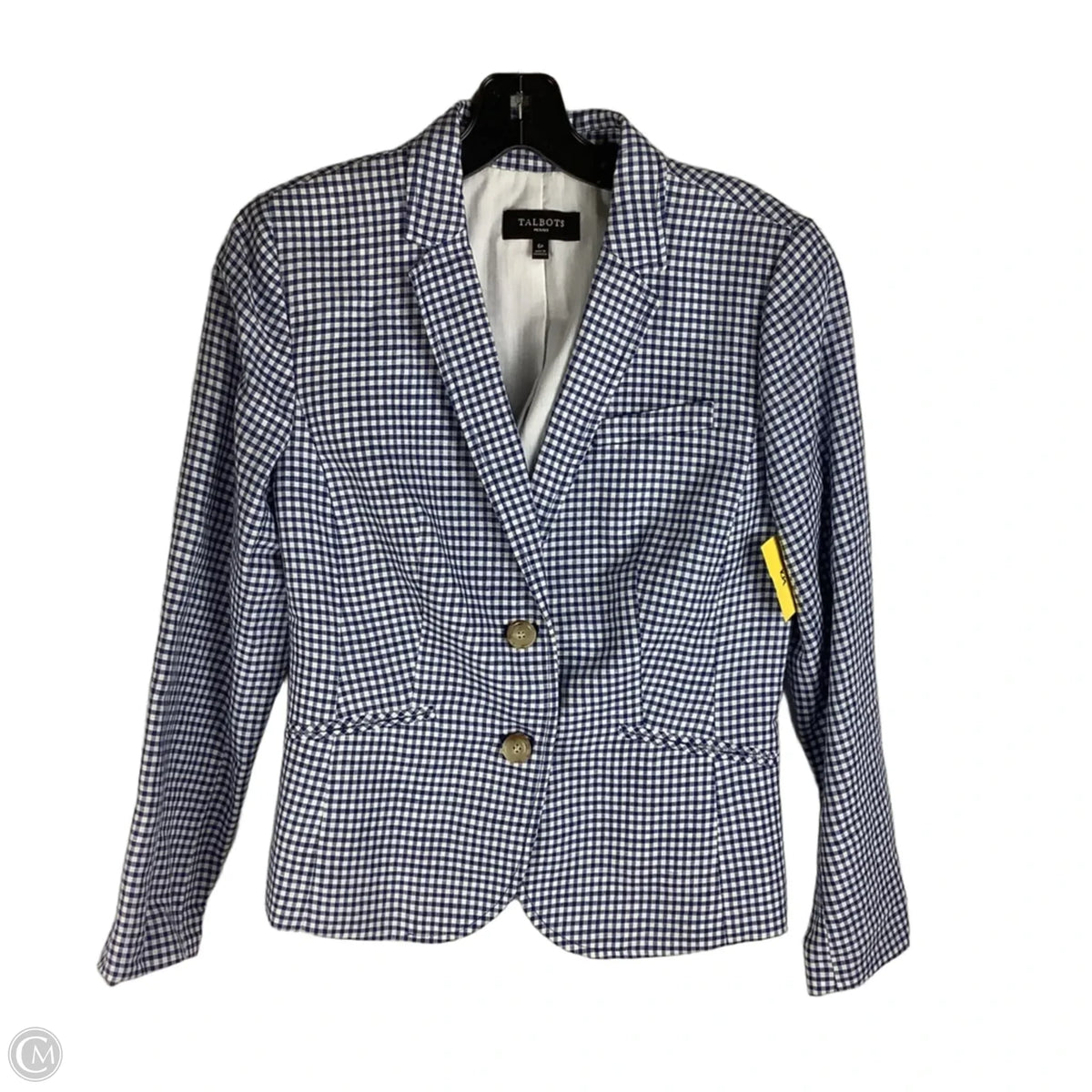 Blazer By Talbots In Blue, Size: 6p