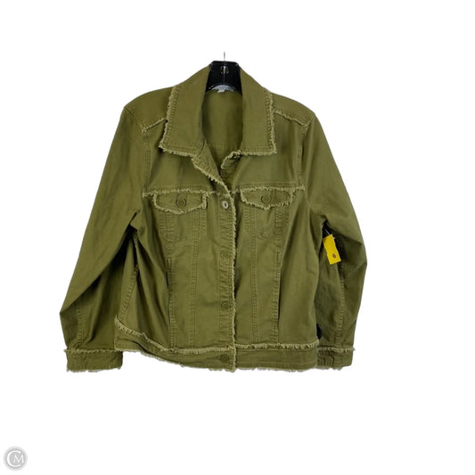 Jacket Shirt By Habitat In Green, Size: M