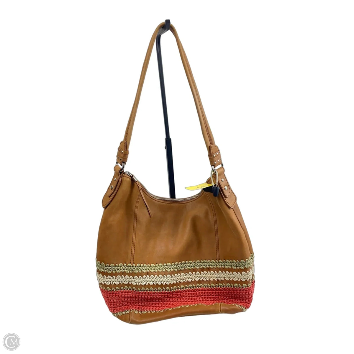Handbag Leather By The Sak, Size: Medium