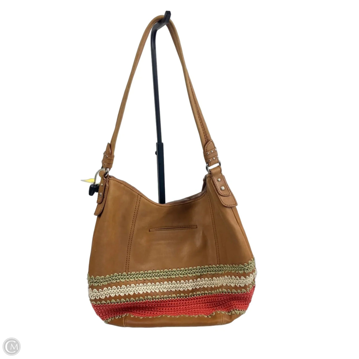 Handbag Leather By The Sak, Size: Medium