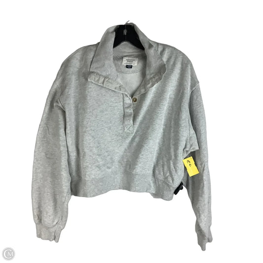 Sweatshirt Crewneck By American Eagle In Grey, Size: M