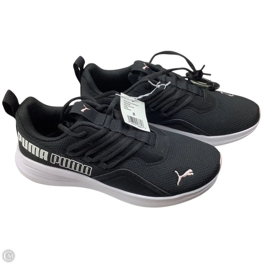 Shoes Athletic By Puma In Black, Size: 8