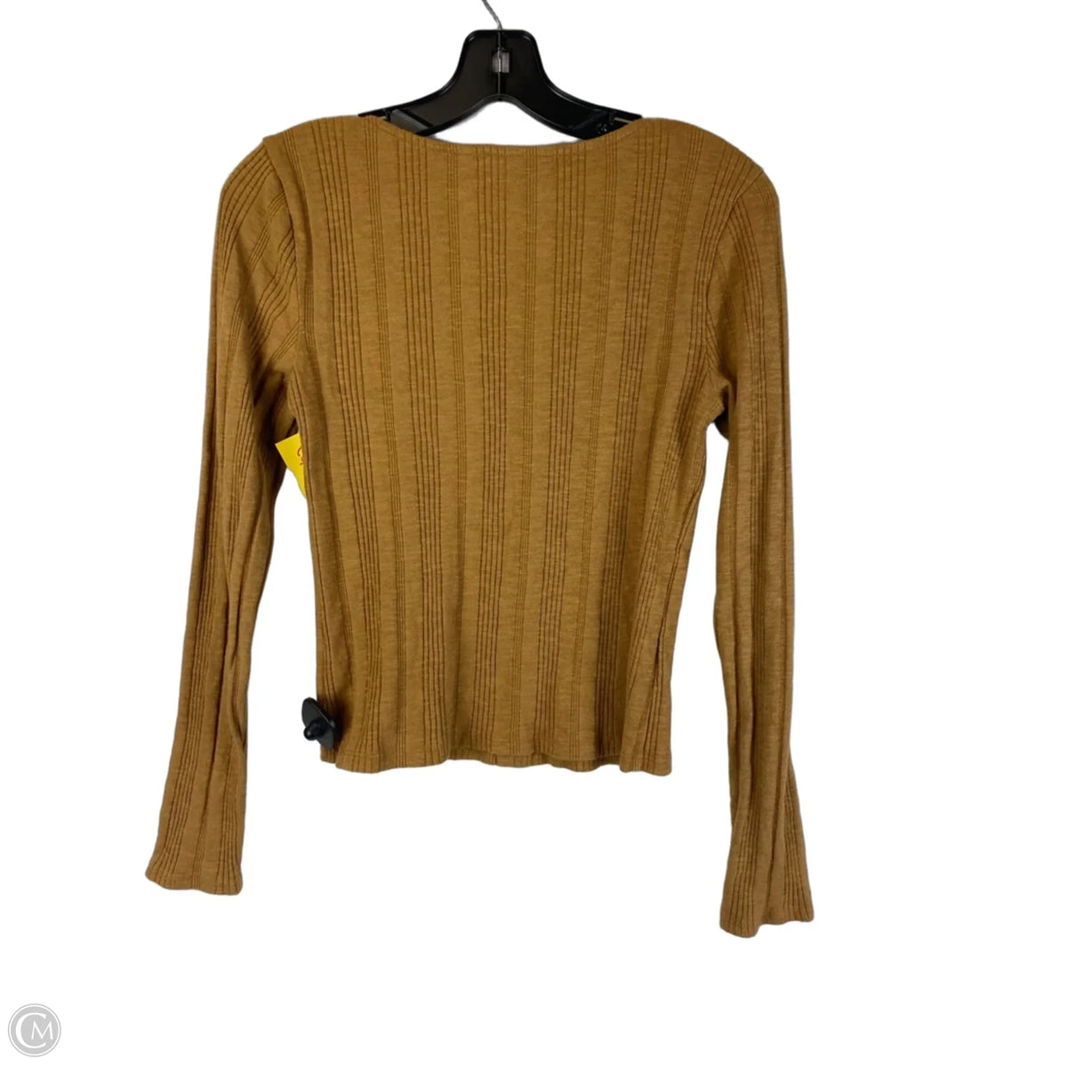 Top Long Sleeve Basic By Aeropostale In Brown, Size: L