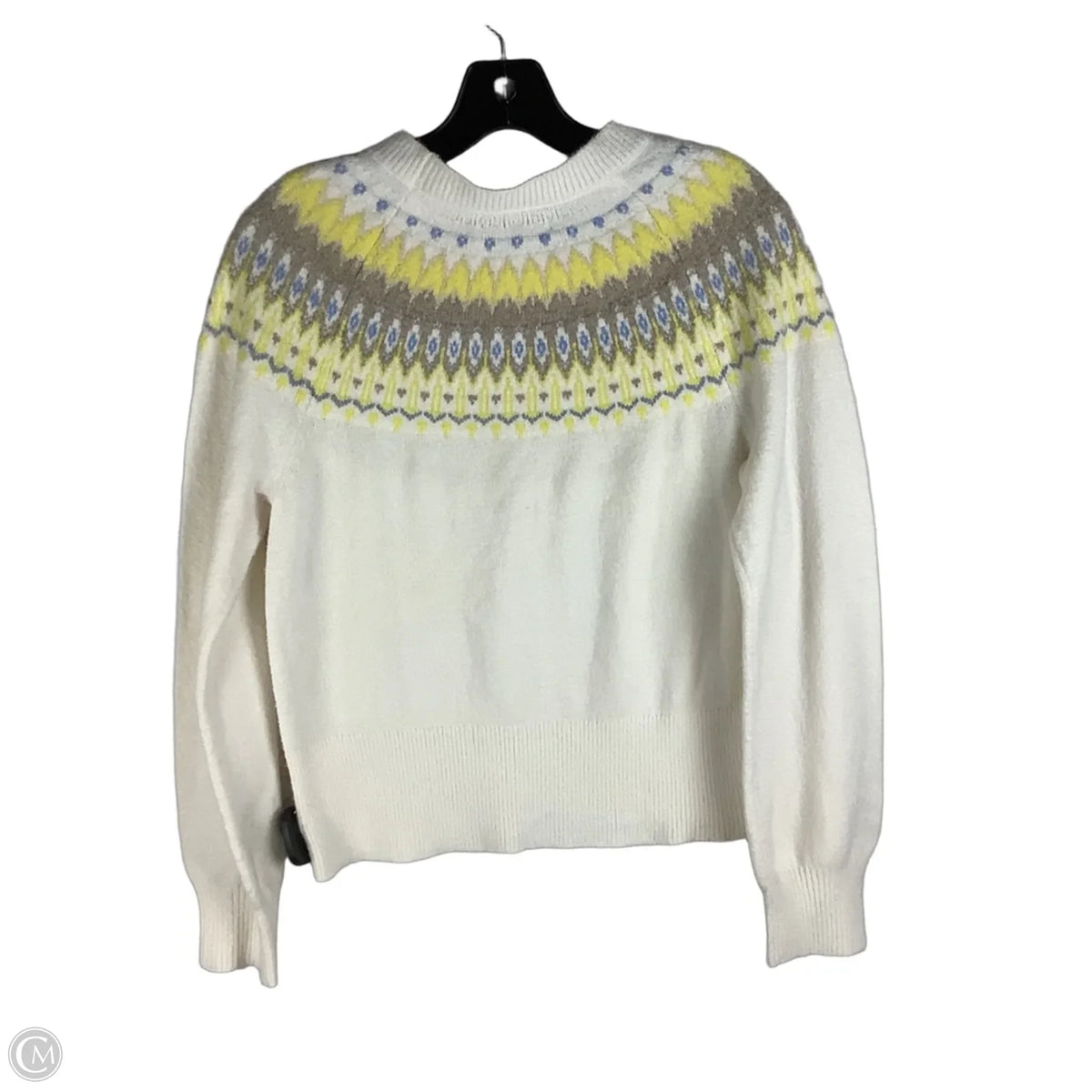 Sweater By Loft In White, Size: S