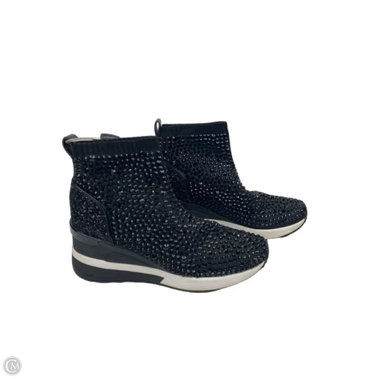 Boots Ankle Heels By Michael By Michael Kors In Black, Size: 6