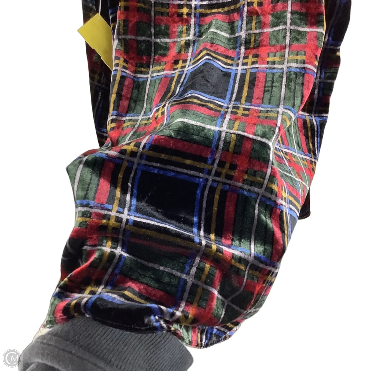 Top Sleeveless By Loft In Plaid Pattern, Size: Xl