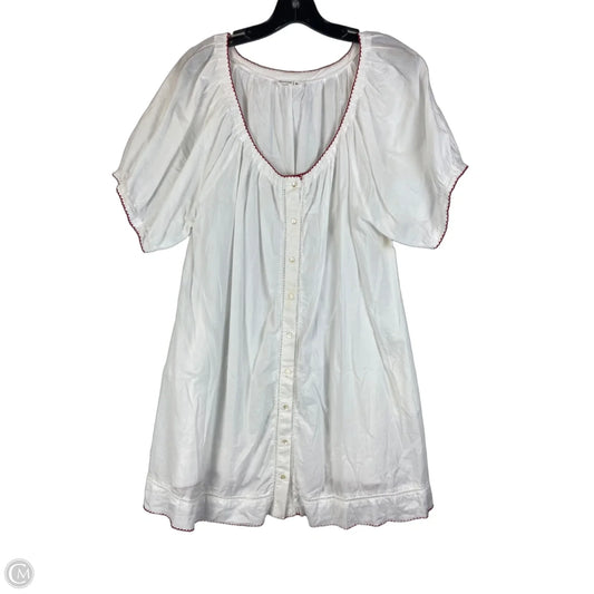Dress Casual Short By Cmc In White, Size: Xl
