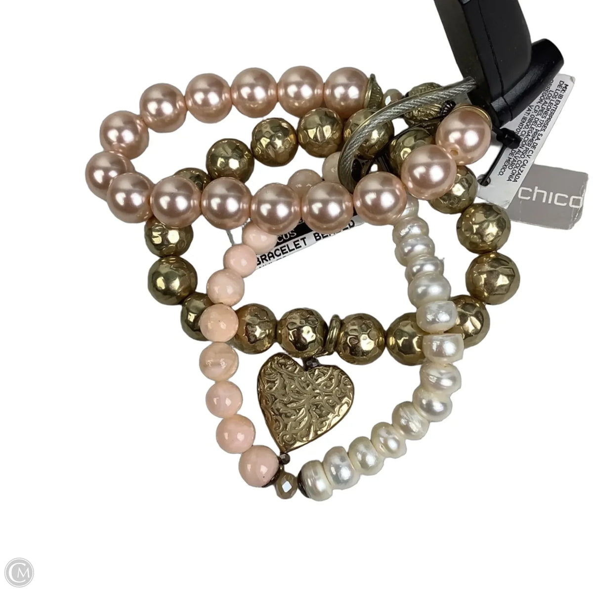 Bracelet Beaded By Chicos, Size: 03 Piece Set